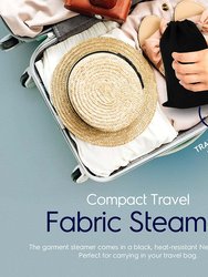 Travel Handheld Steamer - Matte Black
