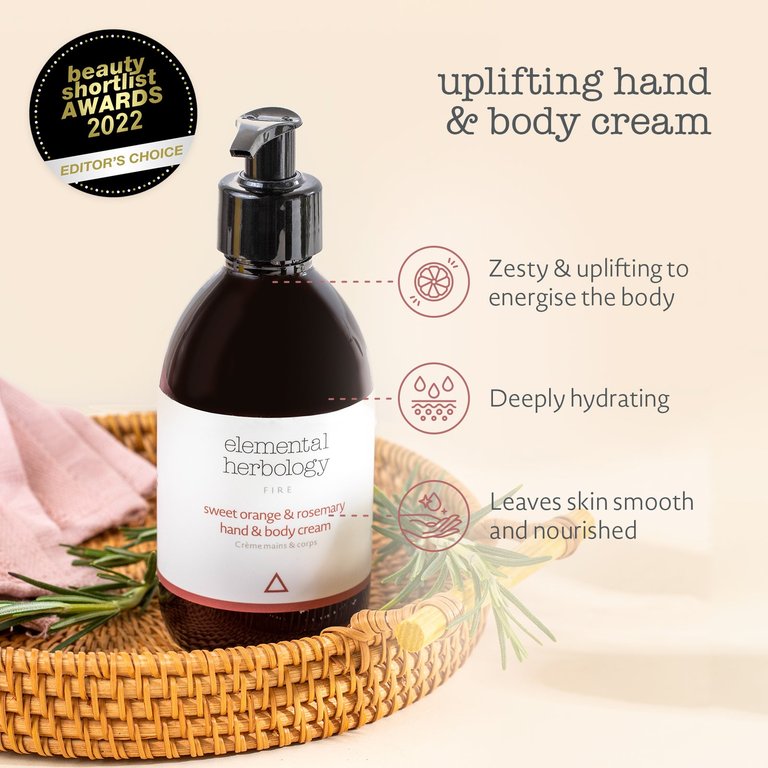 Sweet Orange & Rosemary Body Cream (9.8 fl.oz.)