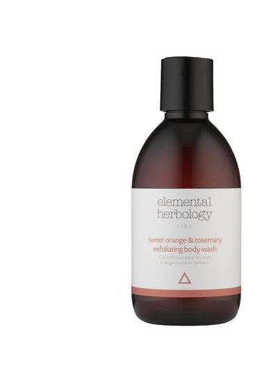 Elemental Herbology Sweet Orange & Rosemary Exfoliating Body Wash (9.8 fl.oz.) product