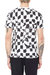 Knit Checkered T-Shirt In Black