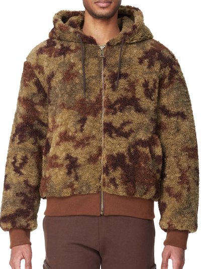 Eleven Paris Sherpa Hooded Camo Jacket product
