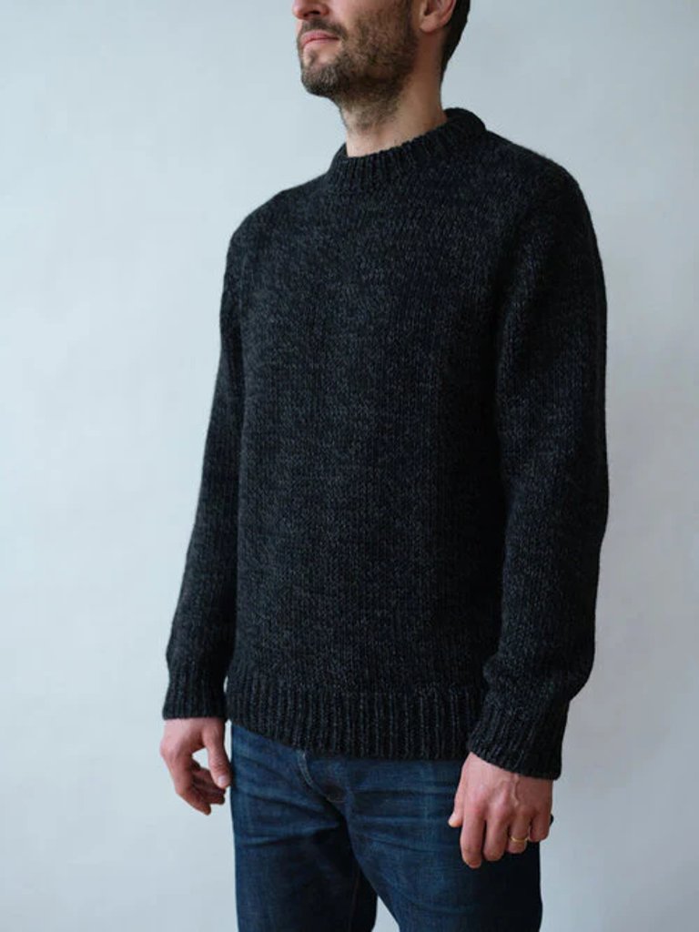 Nick Sweater - Graphite Tweed