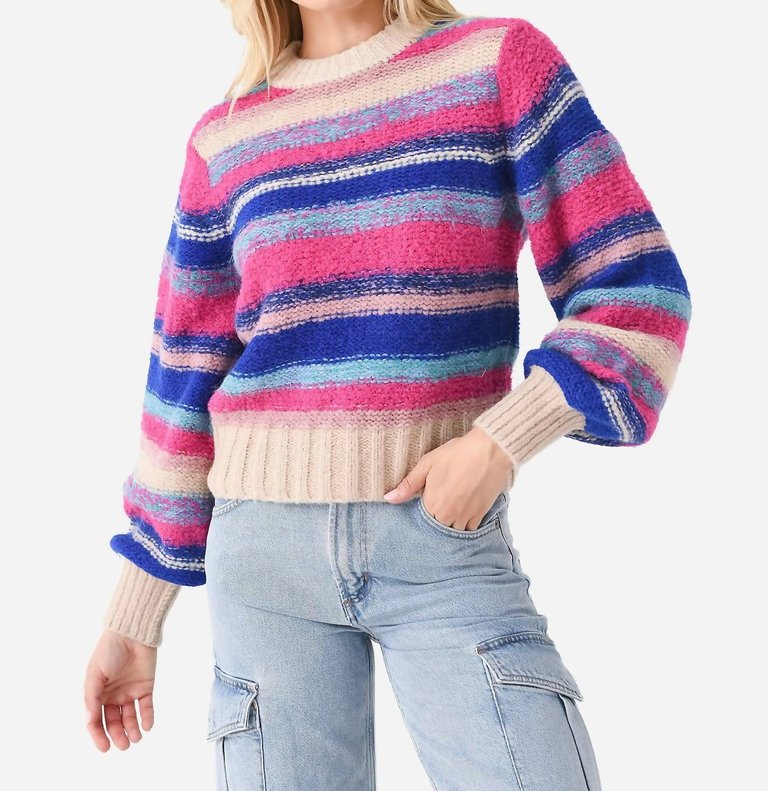 Sonya Sweater In Multi - Multi