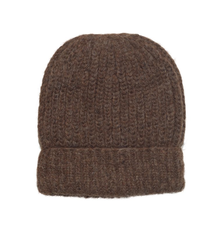 Sophia Hat - Dusty chocolate