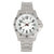 Elevon Aviator Watch w/Date - Silver/White