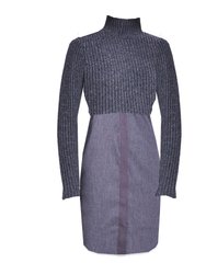 Raleigh Sweater Dress - Gray