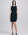 Women's Solid Indigo Blue Sleeveless Stretch Dress Sheath - Indigo Blue