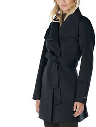 Wool Ella Wrap Coat Jacket Outerwear