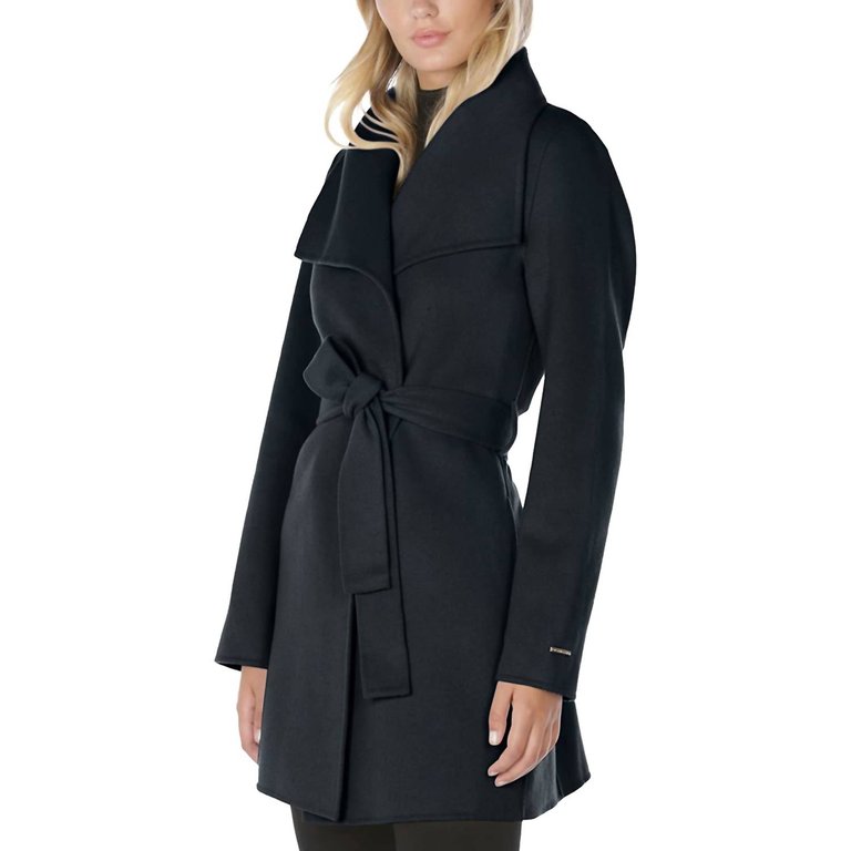 Wool Ella Wrap Coat Jacket Outerwear