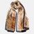 Adriana Silk Scarf/Shawl - Leopard Print