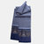 Amalfi Blue Long Slim Silk Scarf