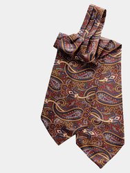 Bugatti Caffe Silk Ascot Cravat Tie