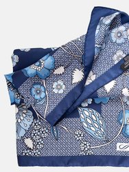 Capri  Ocean Silk Neckerchief