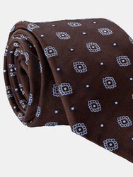 Casablanca Espresso Mogador Jacquard Tie