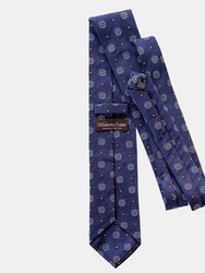 Casablanca Indigo Mogador Jacquard Tie