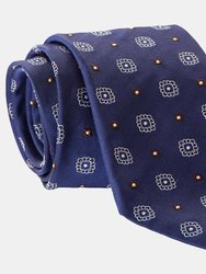 Casablanca Indigo Mogador Jacquard Tie