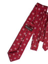 Casablanca - Ruby Mogador Jacquard Tie