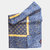 Caserta Blue & Yellow Silk Neckerchief