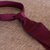 Chianti Dark Red XL Silk Grenadine Tie 