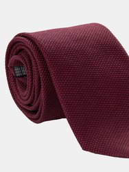 Chianti Dark Red XL Silk Grenadine Tie  - Dark Red