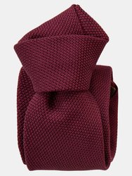 Chianti Silk Grenadine Tie - Red
