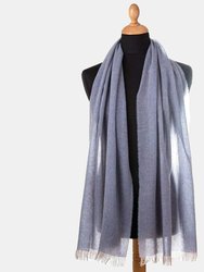 Cortina Azure Cashmere Scarf