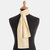 D'Alessio Butter Yellow Slim Silk Opera Scarf