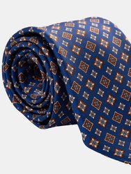 Empoli - Lapis Printed Silk Tie