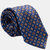 Empoli Lapis XL Printed Silk Tie  - Lapis