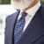 Empoli Navy XL Printed Silk Tie