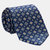 Empoli Navy XL Printed Silk Tie - Navy