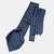 Empoli Navy XL Printed Silk Tie