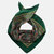 Espada Green Silk Neckerchief - Green