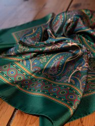 Espada Green Silk Neckerchief