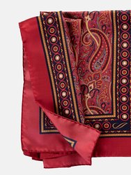 Espada Red Silk Neckerchief