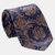 Firenze Navy Printed Silk Tie