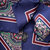 Frascati Royal Blue Silk Neckerchief