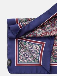 Frascati Royal Blue Silk Neckerchief