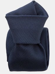 Marino Navy Blue XL Silk Grenadine Tie