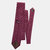 Mattei Burgundy Silk Grenadine Tie