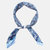 Messina Azure Silk Neckerchief