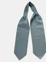 Palermo Olive Silk Ascot Cravat Tie