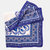 Parigi Blue Silk Foulard