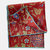 Pavone Chianti Red Silk Pocket Square