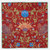 Pavone Chianti Red Silk Pocket Square