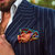 Pavone Chianti Red Silk Pocket Square