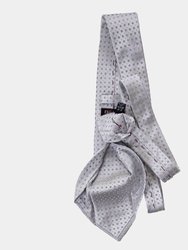 Prosecco - Silver Silk Jacquard Tie