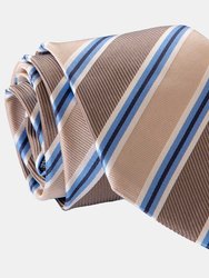 Romano Sand Silk Jacquard Tie