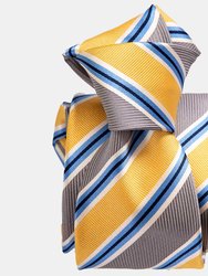 Romano Yellow XL Silk Jacquard Tie