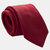 Rosso Dark Red Silk Grenadine Tie